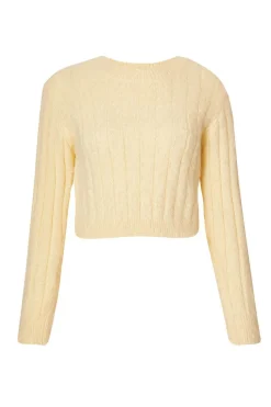 Quiz Day Tops|Crop Tops>Knit Cropped Jumper