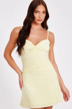 Quiz Summer Clothes|Holiday>Knot Front Mini Dress